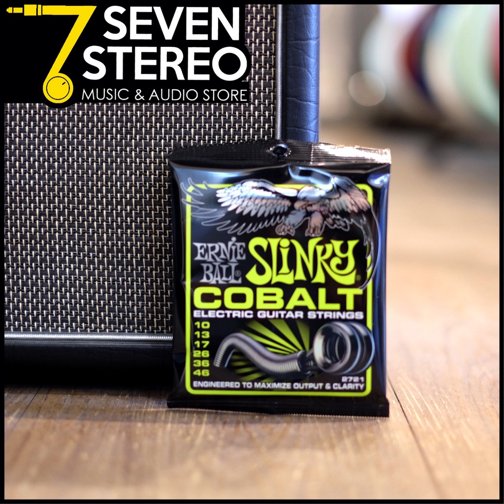 Ernie Ball 2721 Regular Slinky Cobalt Electric Guitar Strings 10-46