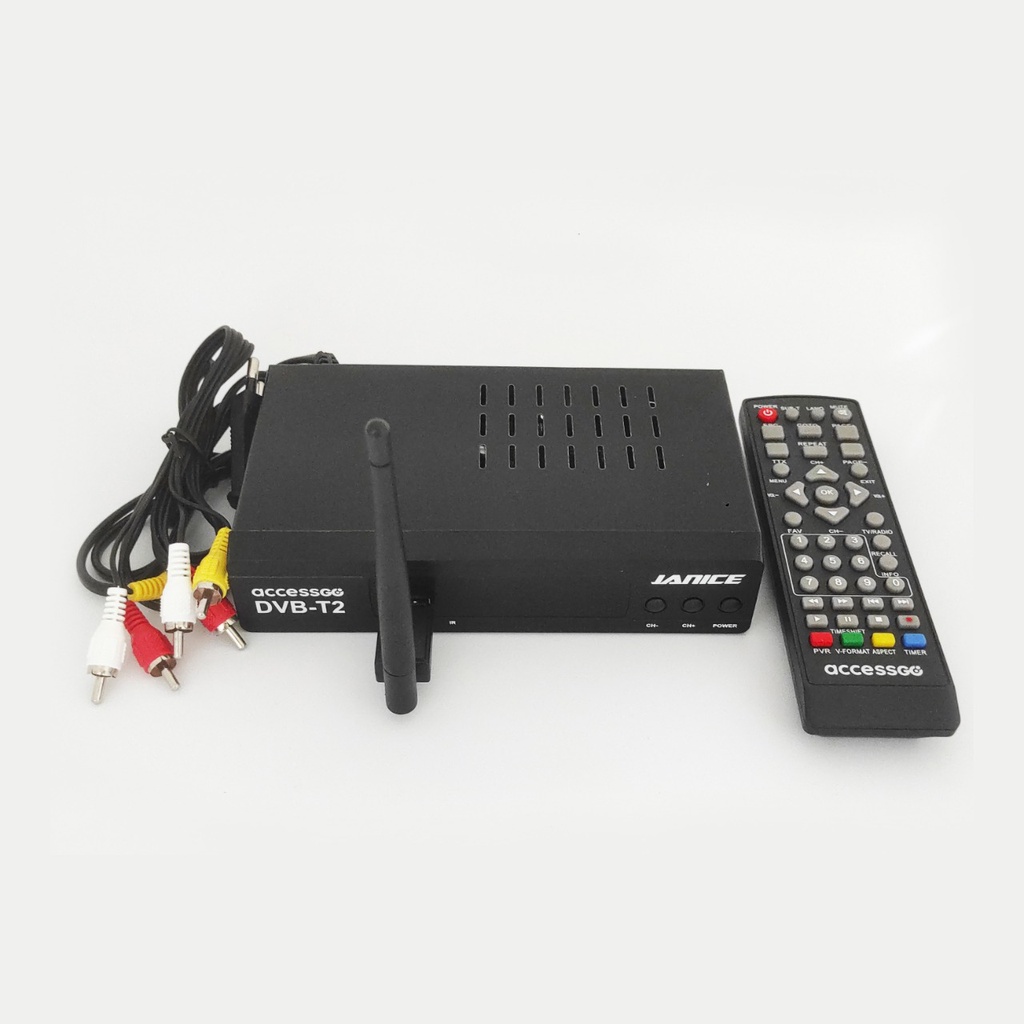 ACCESSGO DIGITAL TV TUNER SET TOP BOX RECEIVER DVB-T2