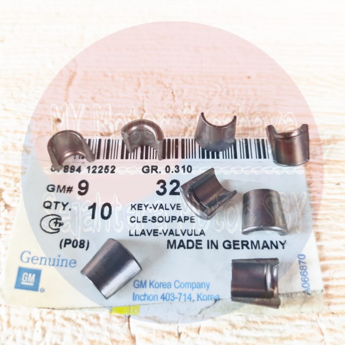 Kancingan Klep Key Valve Kuku Klep Opel Blazer SOHC