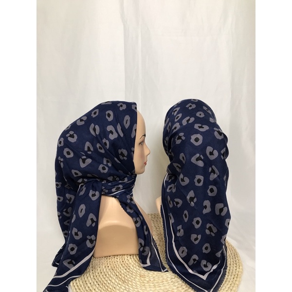 Jilbab Motif Voal segiempat-12