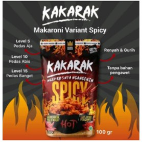 

BEST SELLER Makaroni Kakarak Pedas Snack Makroni