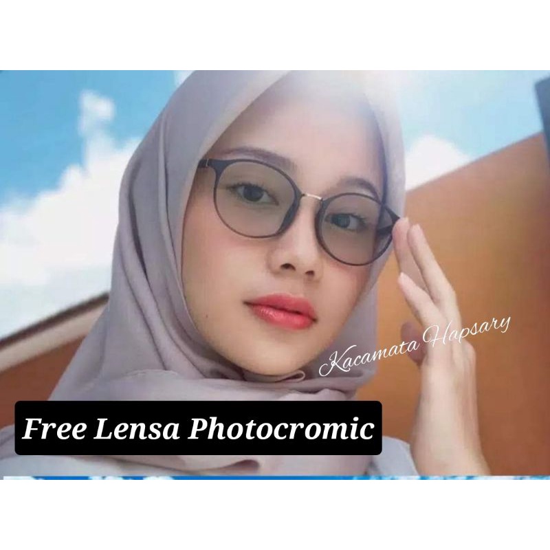 FRAME KACAMATA 2168, GRATIS LENSA MINUS, KACAMATA ANTI RADIASI, KACAMATA KOREA, LENSA PHOTOCROMIC