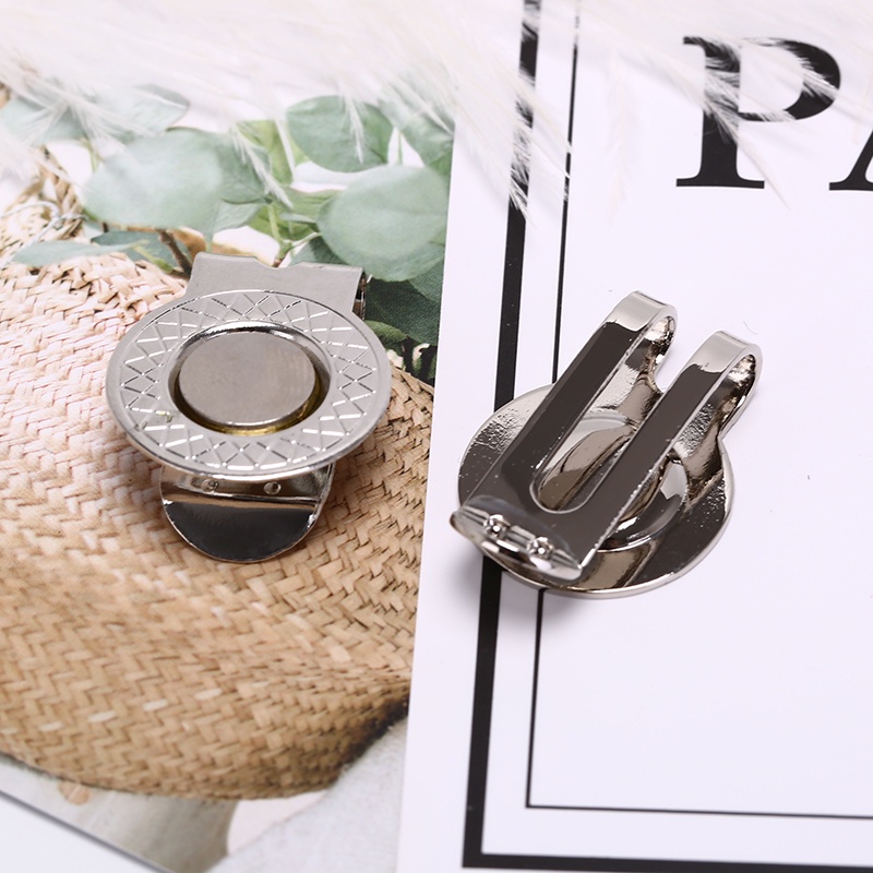 &lt; E2id &amp; &gt; 1pc Klip Penanda Bola golf Magnetik Profesional