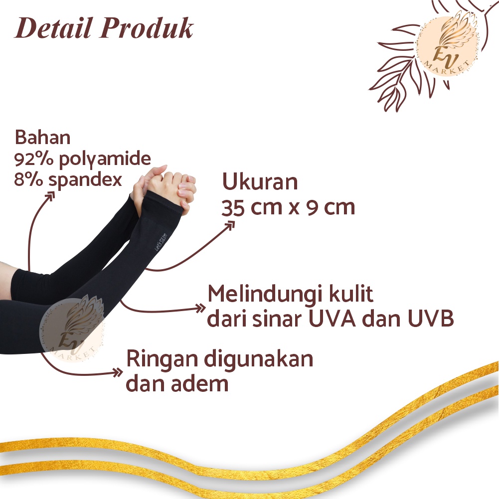 Manset tangan outdoor Korea (Lets Slim)-1