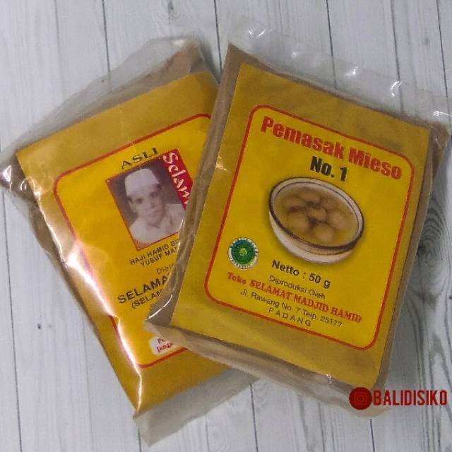 

Bumbu Pemasak Mieso Masakan Padang 50 gr