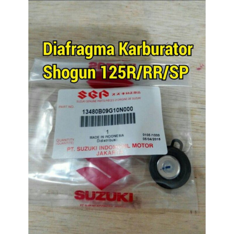 Diafragma membran karbulator suzuki smash new smash shogun 125R/RR/SP ori SGP