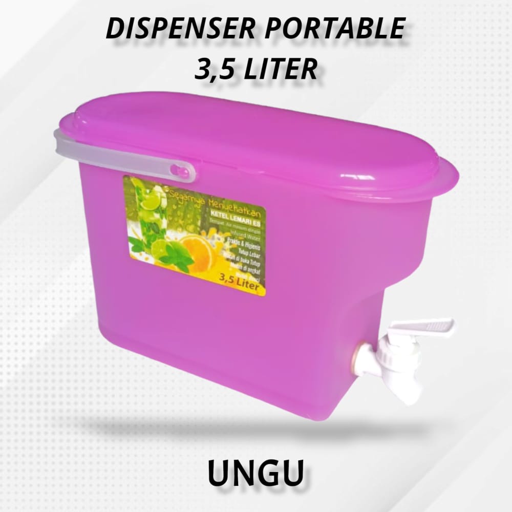 JOZAKA - Dispenser PORTABLE  3,5liter / dispenser minuman