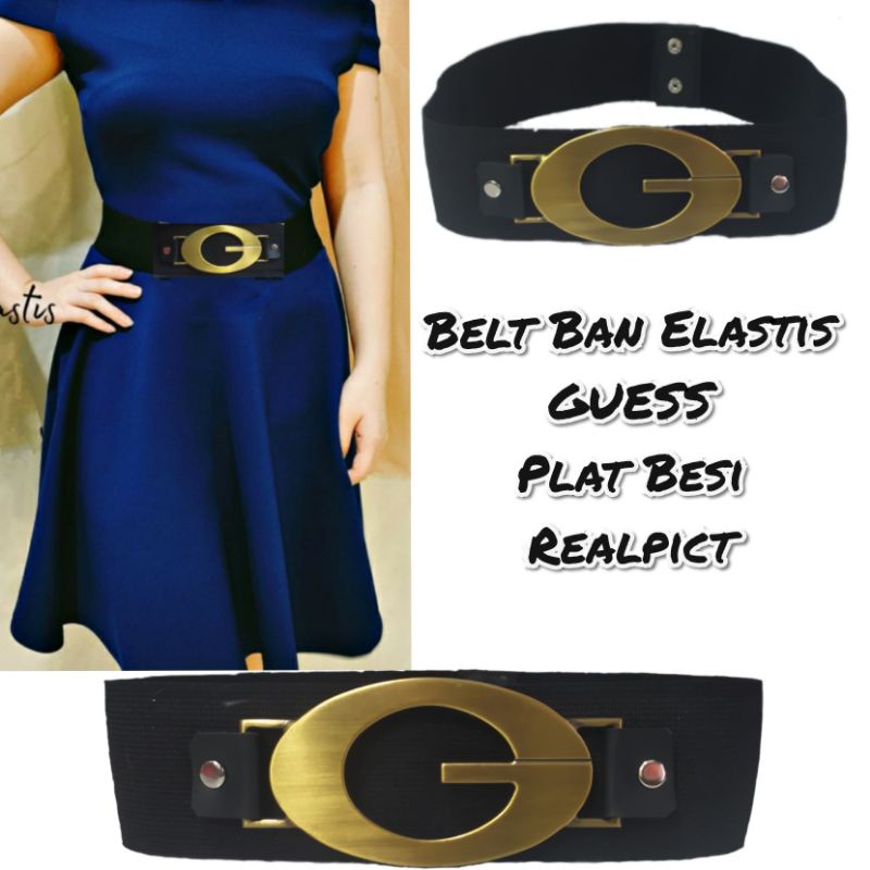 BELT BAN ELASTIS SABUK WOWEN FASHION KOREA GUES BESI