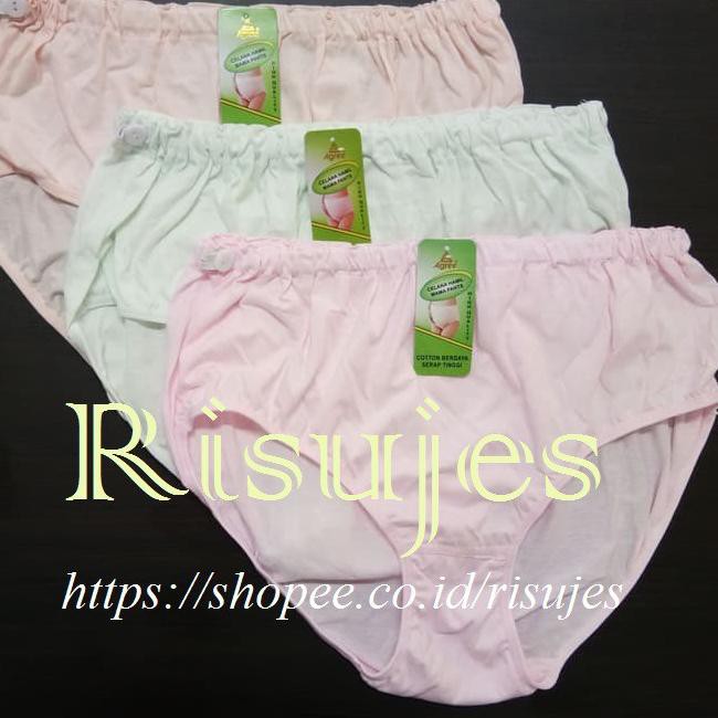 >S676) CD Wanita Hamil Jumbo Merek Agree H 514 / Celana Dalam H514 Agree - MAMABEL