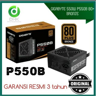 Power Supply Gigabyte P550B 80+ Bronze 550W PSU