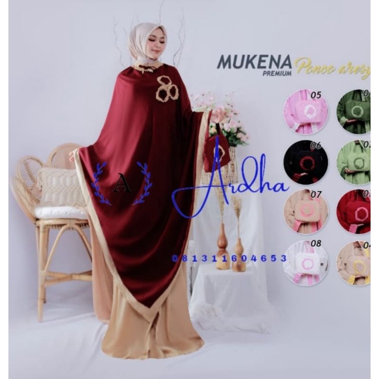 MUKENA TRAVELING PONCO KATUN PREMIUM J G