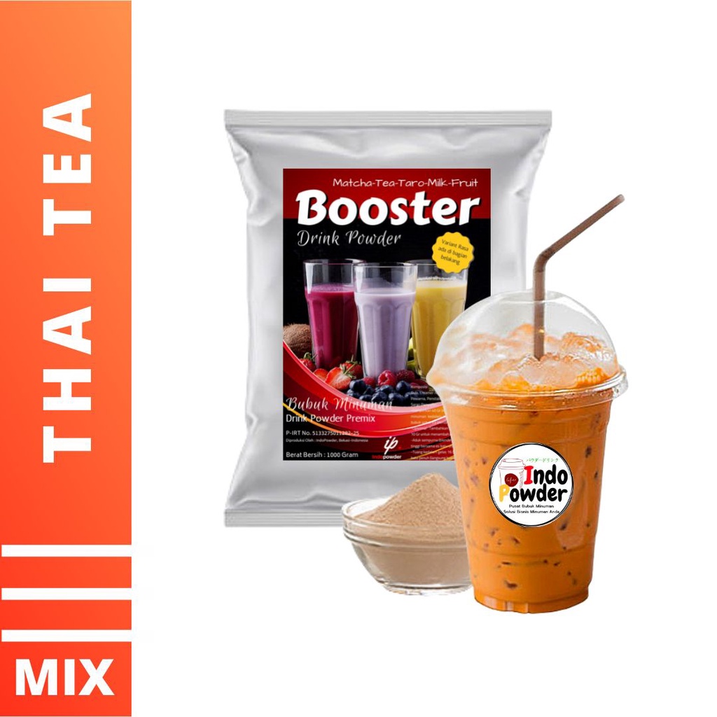 Bubuk Minuman Thai Tea 1 Kg / Thai Tea Powder / Bubuk Thai Tea / Powder Thai tea / Thai tea bubuk