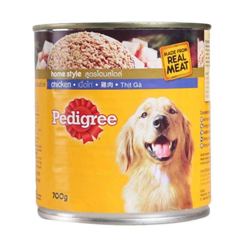 Makanan anjing pedigree Beef 700gr Chicken 700 gr Basah Kaleng