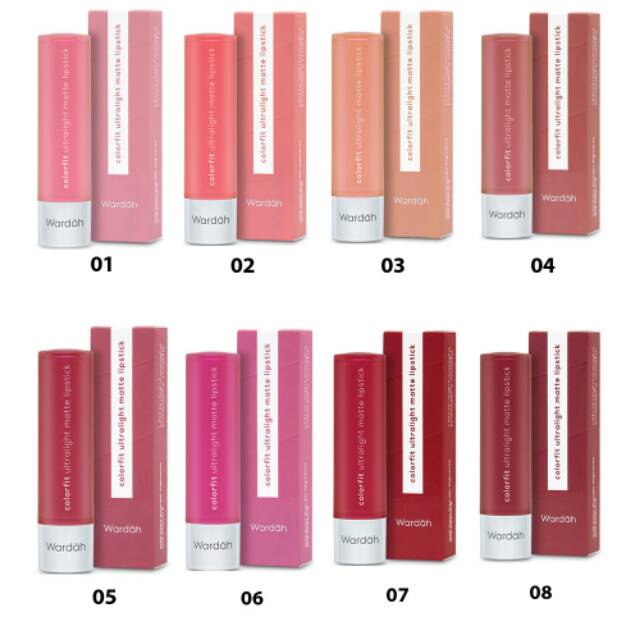 WARDAH COLORFIT ULTRA LIGHT MATTE LIPSTIK