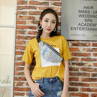 GGS WAIST BAG FASHION WANITA WAIST BAG BAHAN PVC LASER GGS WAIST BAG FASHION WANITA WAIST BAG BAHAN PVC LASER