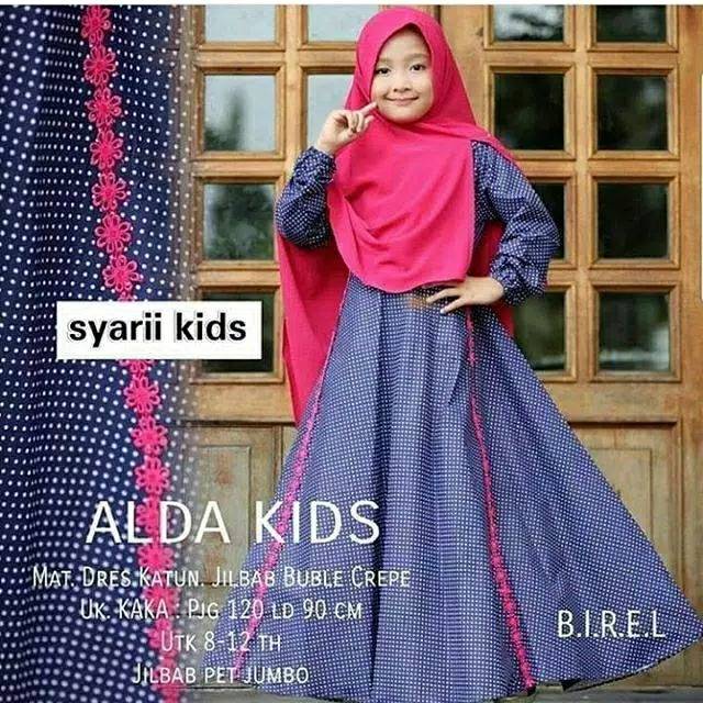 GAMIS ANAK.ALDA KIDS.[COD]9