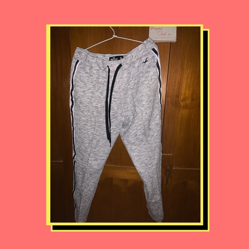 Celana Jogger/Sweatpants HOLLISTER size M fit L 34-36