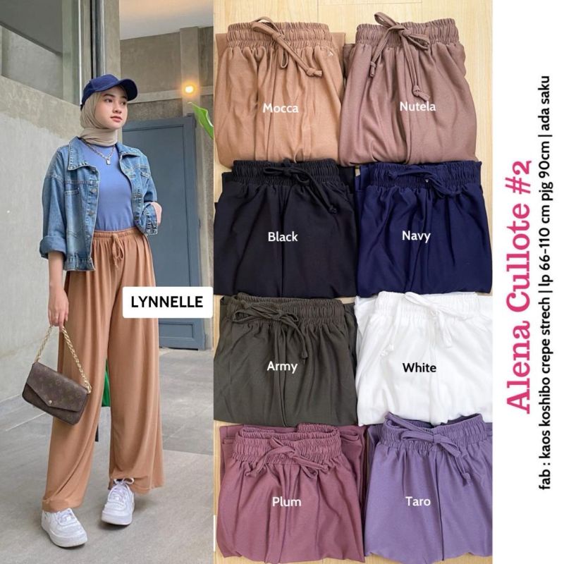 ALENA CULLOTE #2 BY LYNNELLE CELANA KULOT KAOS KOSHIBO CREPE STRETCH