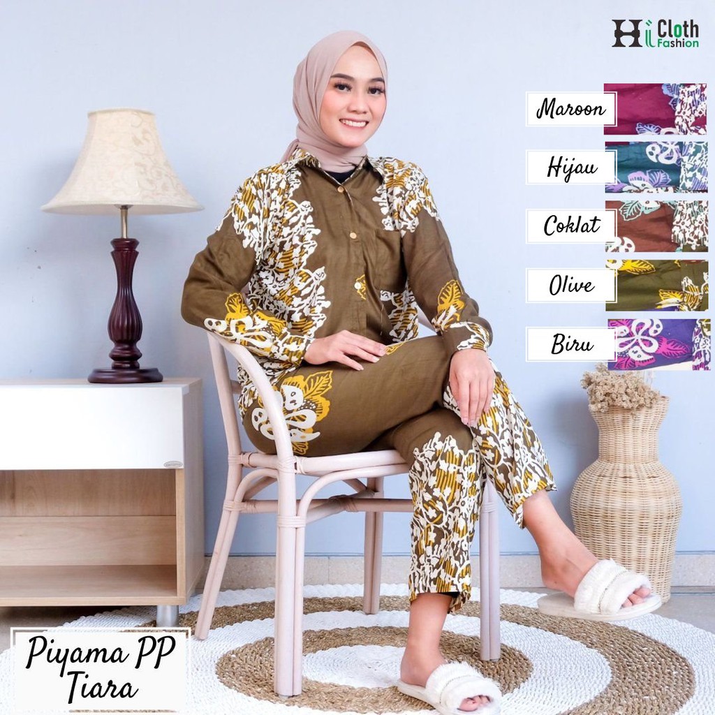 setelan celana panjang | piyama rayon adem