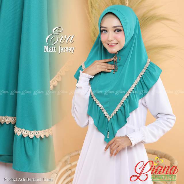 (((Original Liana))) Hijab Instan Jersey EVA