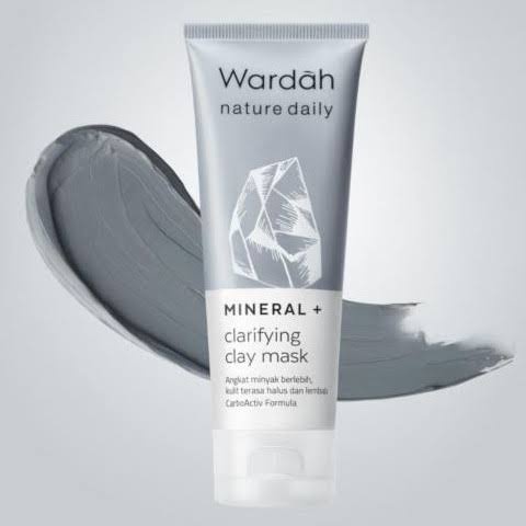 WARDAH NATUR DAILY MINERAL CLARIFYING CLAY MASK