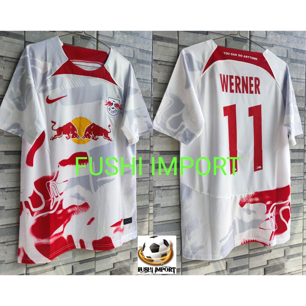 Jersey Baju Bola RB Leipzig Home 2022 2023 Grade Ori