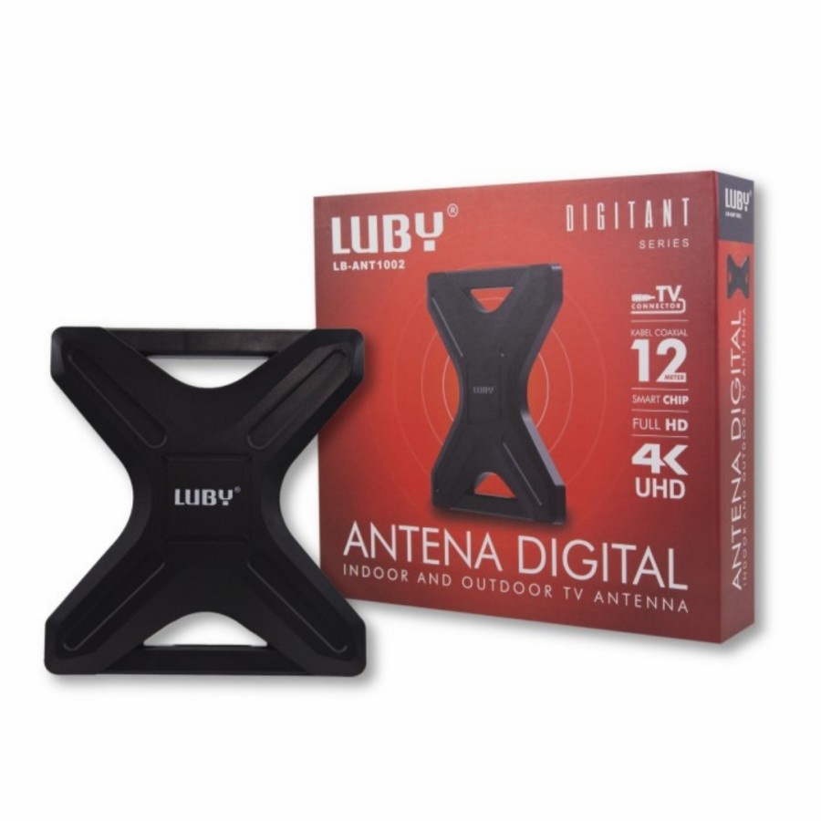 Antena TV Outdoor/Antena Luar Digital/Analog LUBY LB-ANT1002