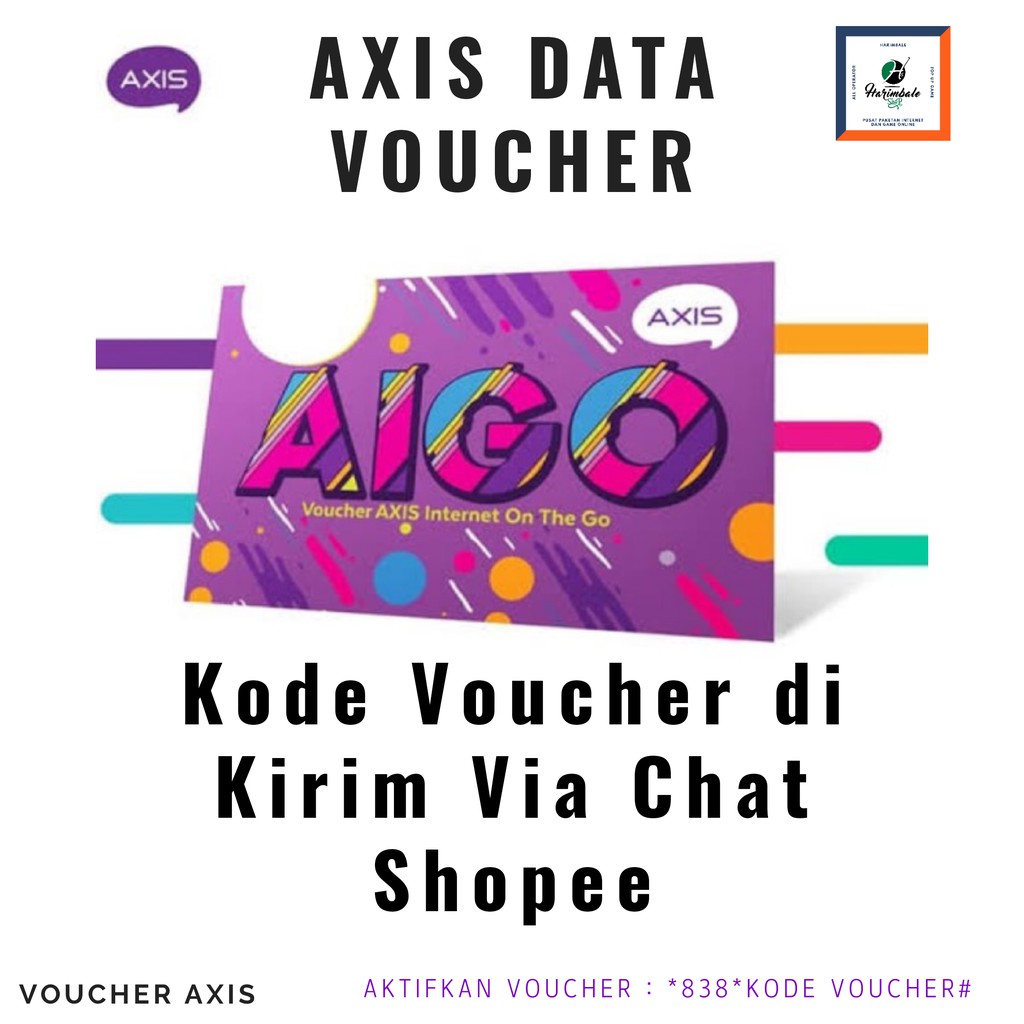 VOUCHER DATA AXIS AIGO - PAKET DATA AIGO
