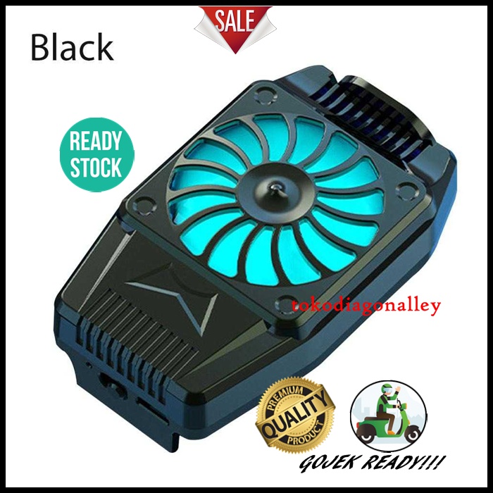 Smartphone Cooling Fan Kipas Pendingin HP Cooler Handphone Gaming Anti Panas Kipas HP USB