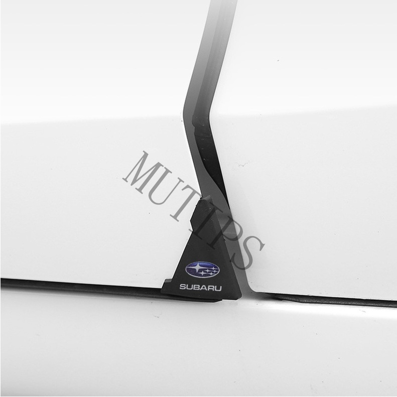 Subaru 2pcs / set Stiker Pelindung Sudut Pintu Mobil anti Gores / Benturan Bahan PVC Untuk Forester sk XV Impreza wrx sti Outback