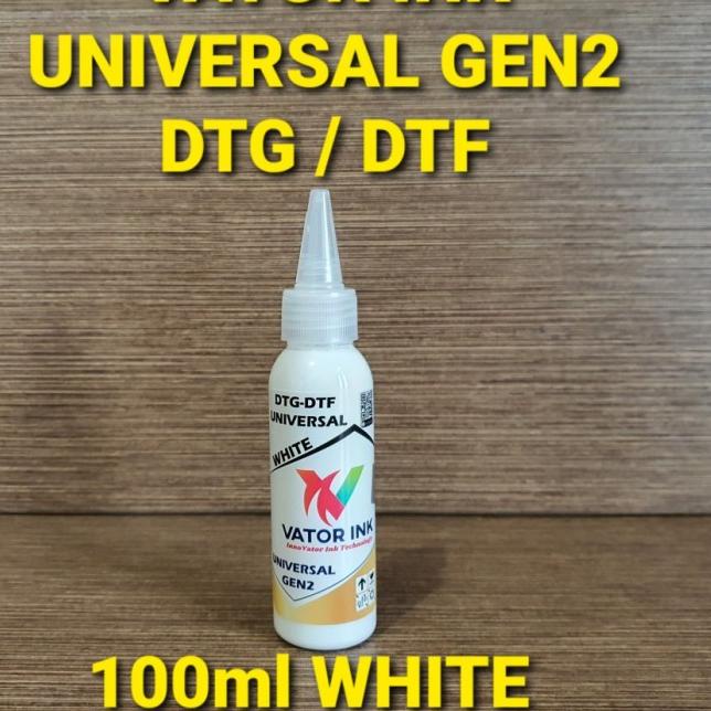 

➮ Tinta DTF DST Vator Ink Universal - Putih ✱