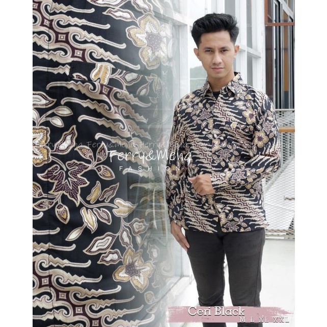 Kemeja Panjang Batik MOTIF KERA