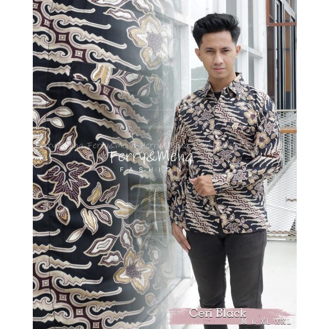 Kemeja Lengan Panjang VOL 3 Batik Kondangan by tokozahra27