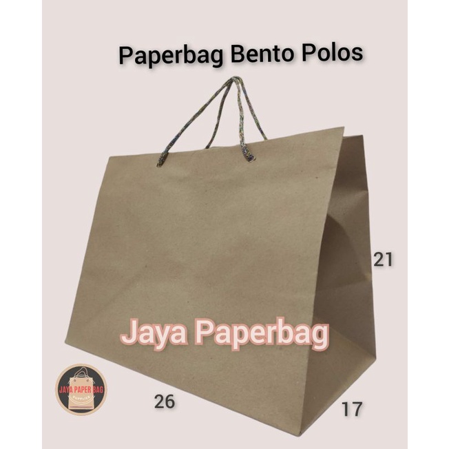 

Paperbag bento Polos (26×17×21)