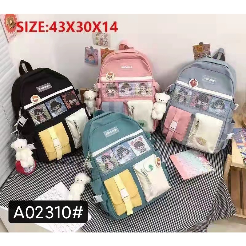 TAS KOREA IMPORT MODEL TERBARU/TAS IMPORT KOREA/TAS ANAK SEKOLAH SD SMP SMA KULIAH IMPORT/TAS SD/TAS