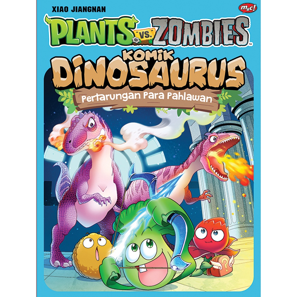 Gramedia Bali - Plants VS Zombies - Komik Dinosaurus : Pertarungan Para Pahlawan