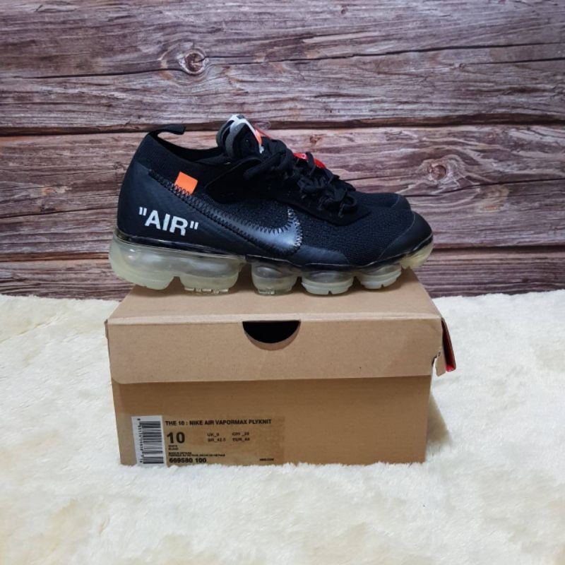 Vapormax Off White Black