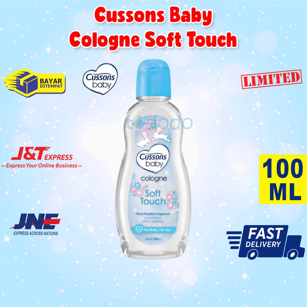 Cussons Baby Cologne Soft Touch 100ml - Cologne Bayi