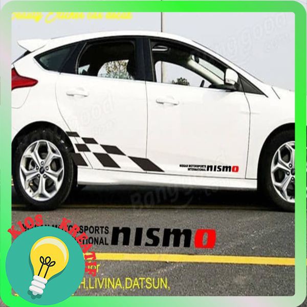 New sticker nismo sticker mobil nissan march livina juke x trail serena