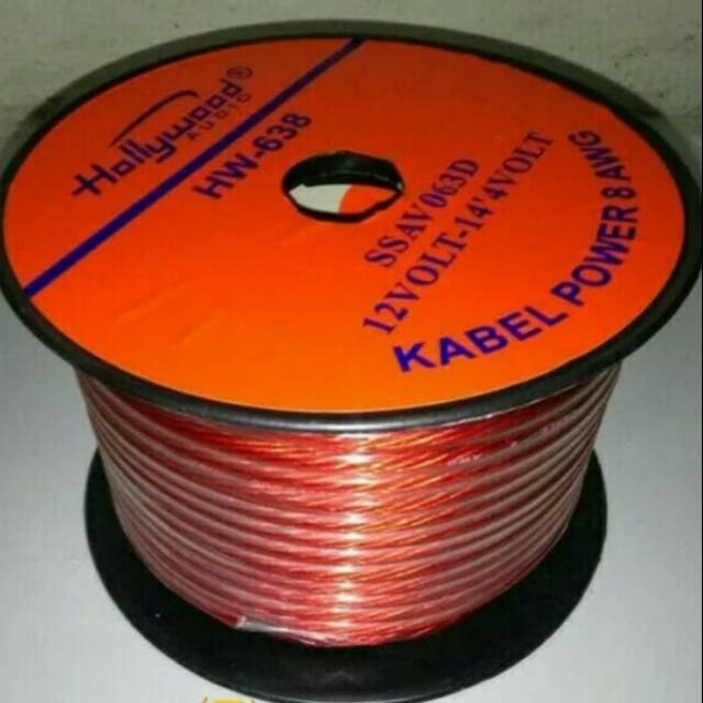 Kabel audio mobil merek hollywood