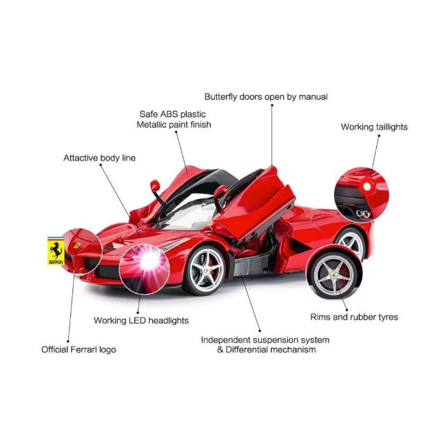Rastar 1:14 RC Ferrari Laferrari Aperta