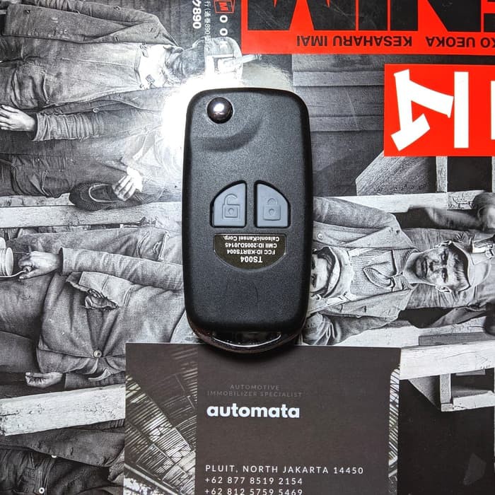 Casing kunci lipat flip key Suzuki Ertiga X-over