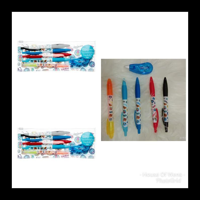 

NEW SMIGGLE MULTI PEN PACK X6 - PULPEN SET PAKET ALAT TULIS MURAH