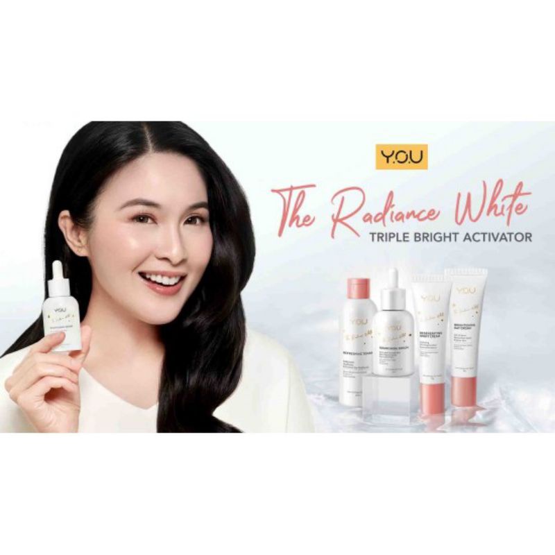 YOU THE RADIANCE WHITE TRIPLE BRIGHT ACTIVATOR SKINCARE SERIES