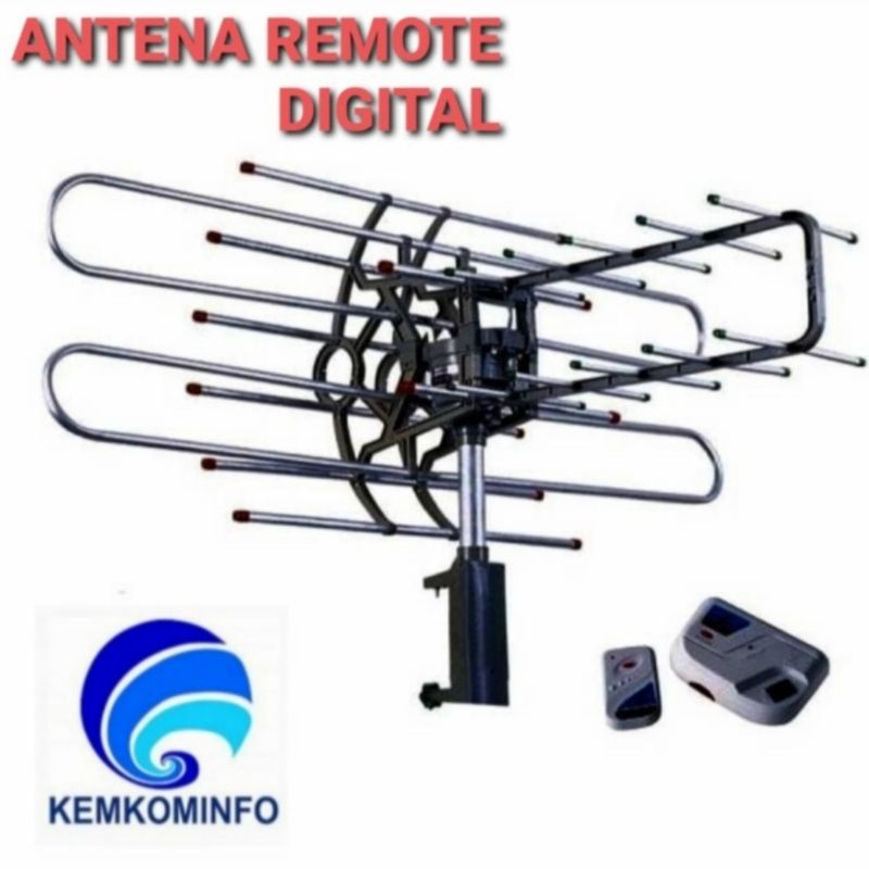 ANTENA REMOT SANEX DIGITAL TV LED LCD OUTDOOR SANEX REMOT ROTASI