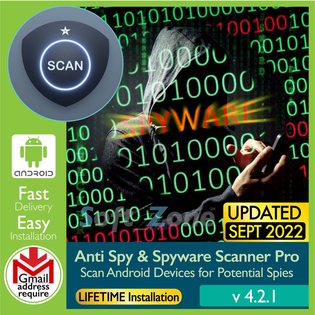 

Ant Spy & Spywr Scnnr Pr v4.2.1 - Scn Andrd Dvcs fr Ptntl Sps [SmrtPhn - Andrd]-Dgtl Dwnld