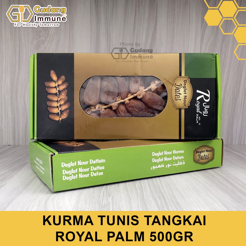 

Kurma Tunis Tangkai Royal Palm 500gr