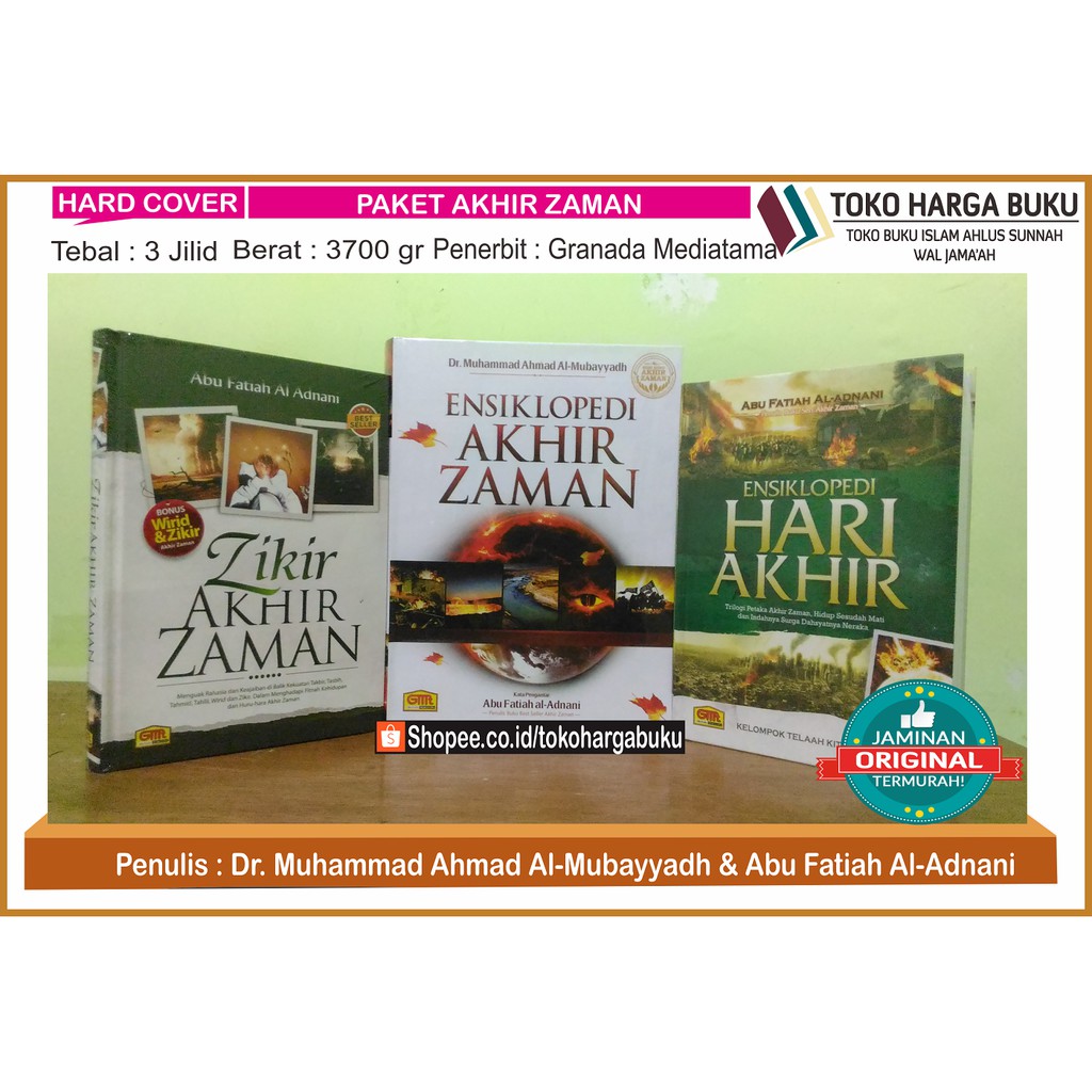 Jual Paket 3 Buku Ensiklopedi Akhir Zaman - Zikir Akhir Zaman ...