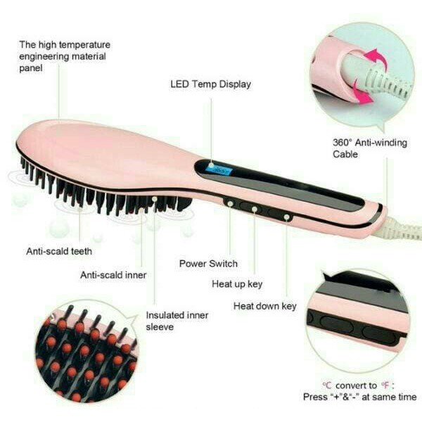 sisir pelurus / sisir ion / catok rambut / penglurus rambut