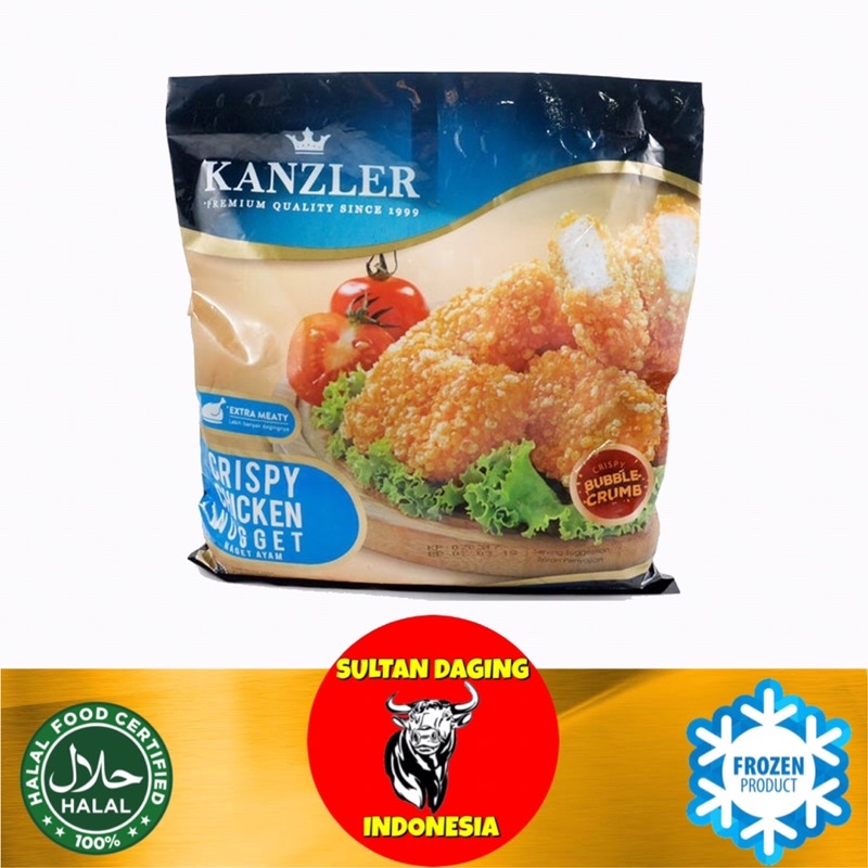 

NUGGET AYAM KANZLER 450 GRAM/ CHICKEN NUGGET KANZLER/ KANZLER CHICKEN NUGGET/ NUGGET KANZLER CRISPY